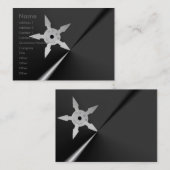 手裏剣プロフィールカード 名刺 (正面/裏面)