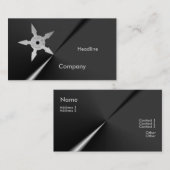 手裏剣 名刺 (正面/裏面)