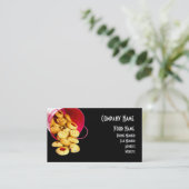 手製のクッキーの名刺 名刺 (スタンド正面)