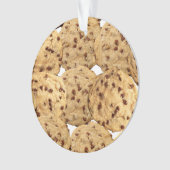 手製のチョコチップクッキー オーナメント (正面)