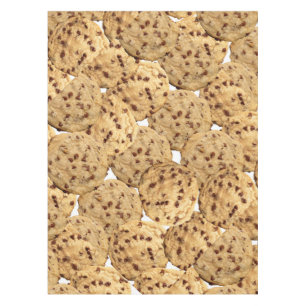 手製のチョコチップクッキー テーブルクロス