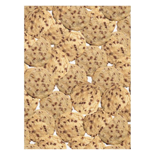手製のチョコチップクッキー テーブルクロス (正面)