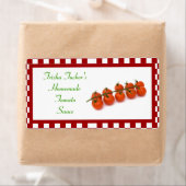 手製のトマトソースのラベル ラベル (インサイチュ)