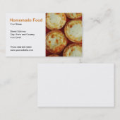 手製の食糧名刺 名刺 (正面/裏面)