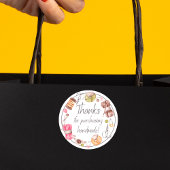 手製感謝してい購入用 ラウンドシール