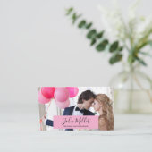 手記プロフェッショナル写真撮影 名刺 (スタンド正面)