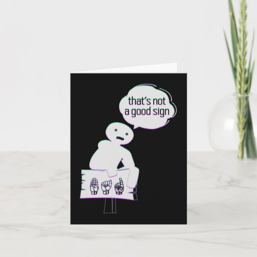 手話し言語ASLアメリカンハンドトーキング認識度 カード (正面)