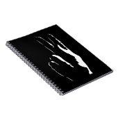 手話で書かれた文字 ノートブック (右側)