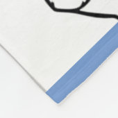 手話のアルファベットのフリースブランケット フリースブランケット (角)