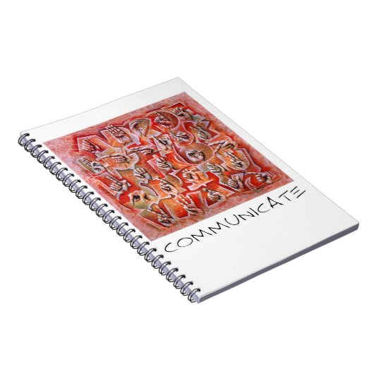 手話のノートを伝えて下さい ノートブック (右側)