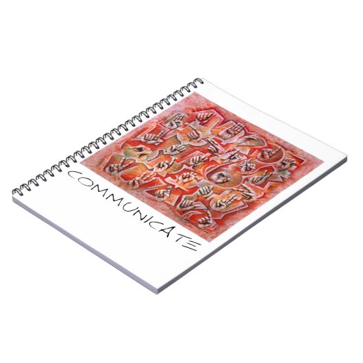 手話のノートを伝えて下さい ノートブック (左側)