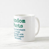 手話の舌のツイスターは呼ばれる – Triv コーヒーマグカップ (正面右)