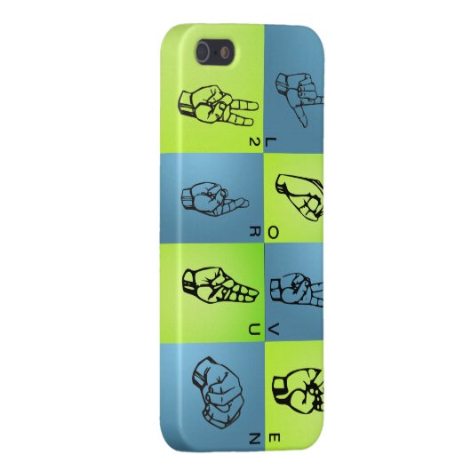 手話のiPhoneの場合 iPhoneケース (裏面右)