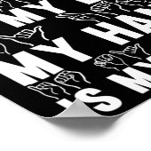 手話ろう者認識度21 ポスター (角)