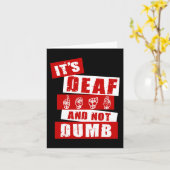 手話ろう認識度ハンドトークASL Lenguaj カード (黄色い花)