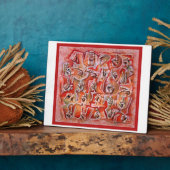 手話アルファベット2プラーク フォトプラーク (側面)