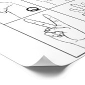 手話ポスター ポスター (角)