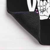 手話ラブASL Be Kind Fairy認識度 マウスパッド (コーナー)