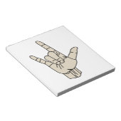 手話 ノートパッド (アングル)