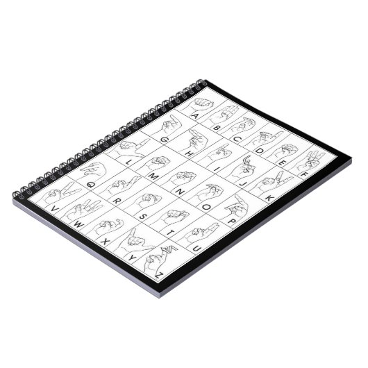 手話 ノートブック (左側)