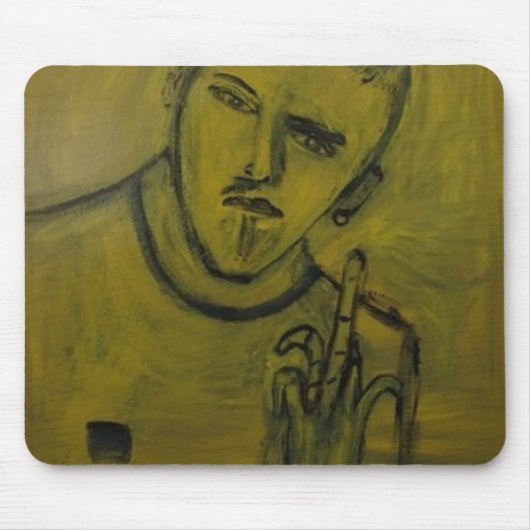 手話 マウスパッド (正面)