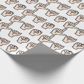 手話 ラッピングペーパー (角)