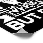 手話Aslは魔法に似ているが耳が聞こ実在えない ポスター (角)