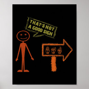 手話Aslアメリカンハンドトーキング認識度 ポスター