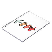 手話ASL – ろう文化 ノートブック (左側)