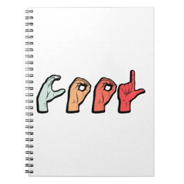 手話ASL – ろう文化 ノートブック