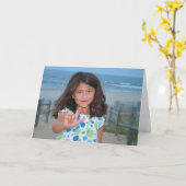 手話I愛 カード (黄色い花)