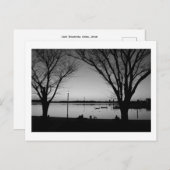 手賀沼湖：千葉県 ポストカード (正面/裏面)