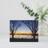 手賀沼湖：千葉県 ポストカード (スタンド正面)