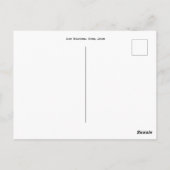 手賀沼湖：千葉県 ポストカード (裏面)