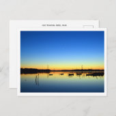 手賀沼湖：我孫子（あびこ） ポストカード (正面/裏面)