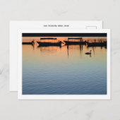 手賀沼湖：我孫子（あびこ） ポストカード (正面/裏面)