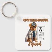 手足と視覚動物の眼科の分隊 キーホルダー (正面)