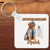 手足と視覚動物の眼科の分隊 キーホルダー (正面)