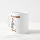 手足と視覚動物の眼科の分隊 コーヒーマグカップ (正面左)