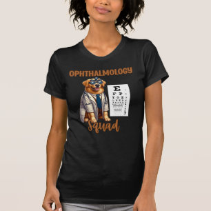 手足と視覚動物の眼科の分隊 Tシャツ