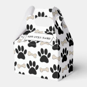 手足と骨のパターンのカスタム フェイバーボックス (正面サイド)