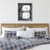 手足の不自由な男 キャンバスプリント (インサイチュ (寝室))