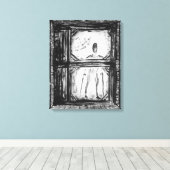 手足の不自由な男 キャンバスプリント (インサイチュ (ウッドフロア))