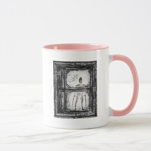 手足の不自由な男 マグカップ (右)