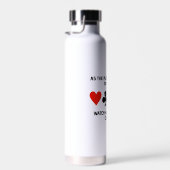 手遊が起こり得る確率の変化を見守る ウォーターボトル (右面)