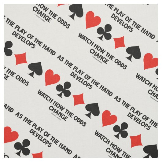 手遊が起こり得る確率の変化を見守る ファブリック (見本)