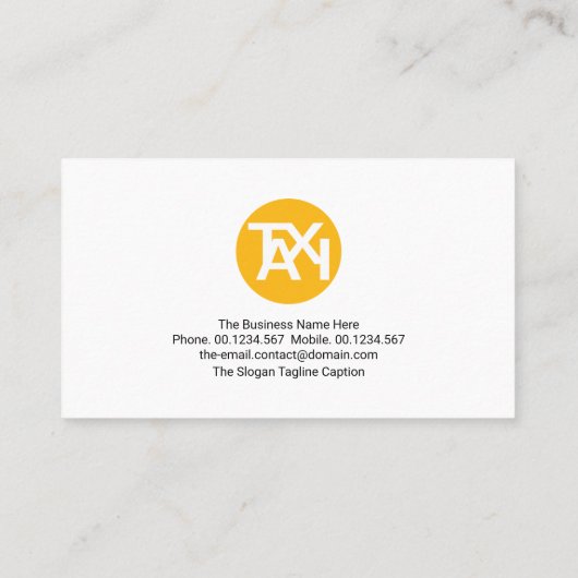 手配呼びタクシー乗り共有 名刺 (裏面)