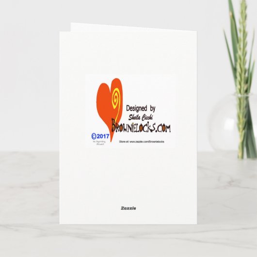 手錠でクリスマスカードを持つリース警官 シーズンカード (裏面)