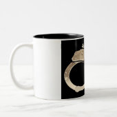 手錠のコーヒー・マグ ツートーンマグカップ (左)