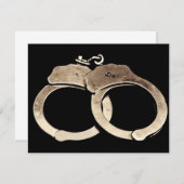 手錠の招待状 招待状 (正面/裏面)